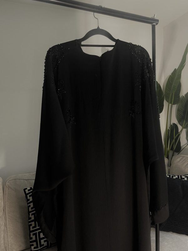 Stella Black Abaya - Image 4