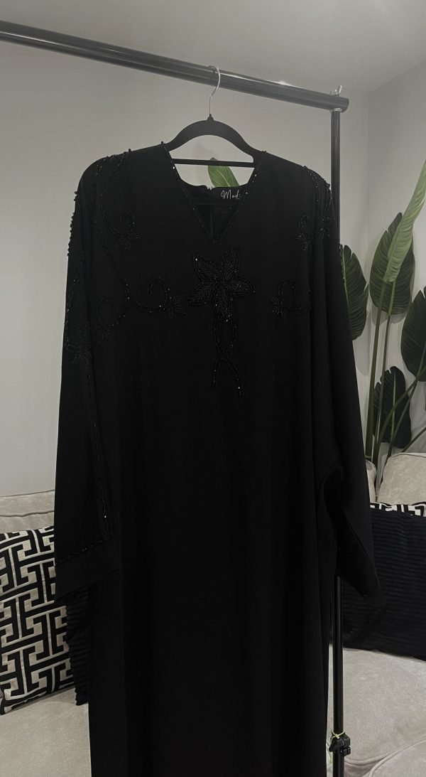 Stella Black Abaya - Image 5