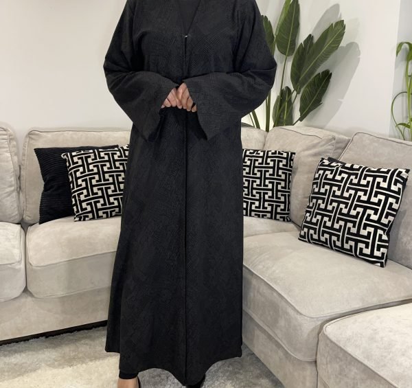 black abaya overcoat